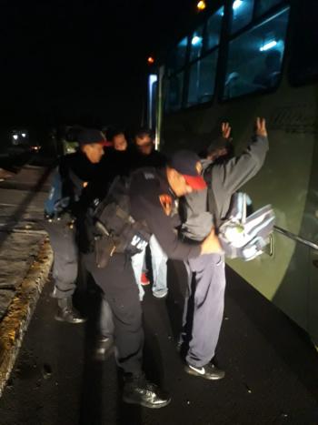 Policías de la Bancaria e Industrial de la SSC realizan acciones en dispositivo Pasajero Seguro