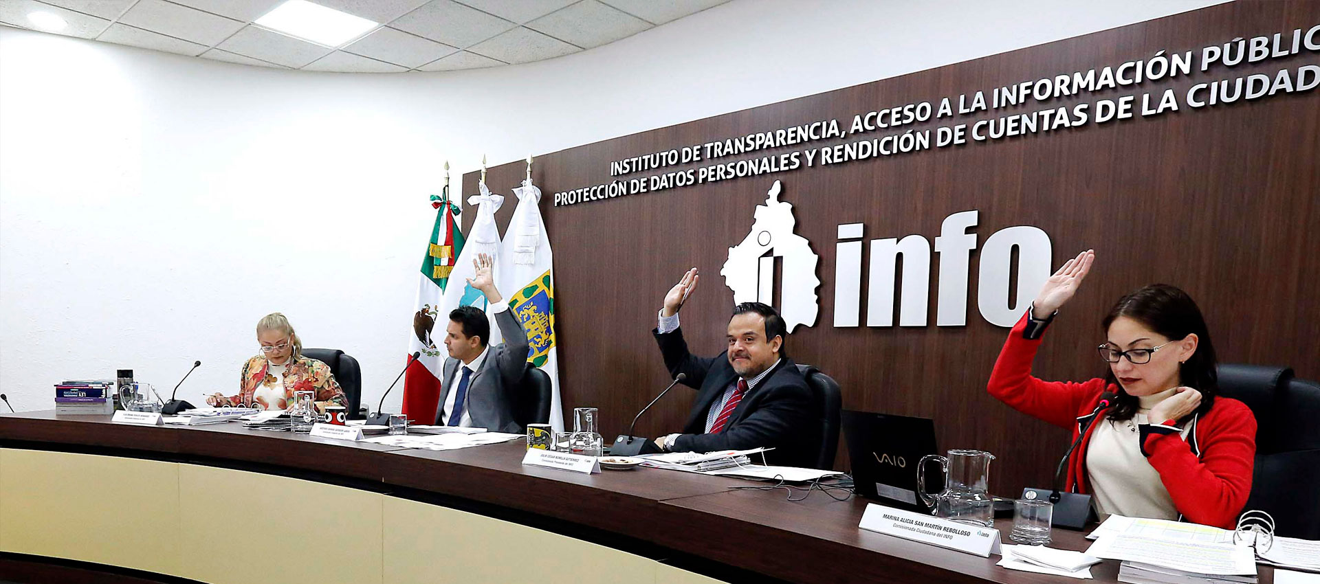El Pleno del INFO aprobó Sendos Proyectos de Acuerdo para la Suscripción de Convenios de Colaboración con el Poder Judicial y el COPRED