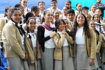Beneficia Mejor Escuela a mil 732 alumnos de Secundaria en Cuajimalpa