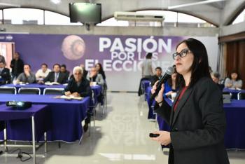 Recibe personal del IECM capacitación para fortalecer derecho a la transparencia y protección de datos personales