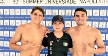Suman clavadistas plata y bronce en Universiada Mundial 2019