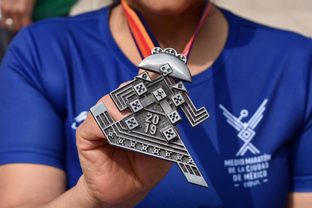 La Catrina tema central del Medio Maratón de la CDMX BBVA 2019