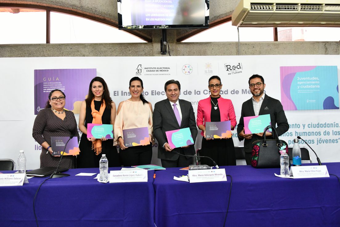 Difunde IECM documentos para fortalecer liderazgos de mujeres y juventudes