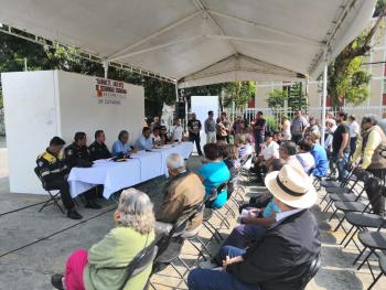 Audiencia Pública en la Unidad Habitacional Cuitláhuac