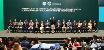 Presenta gobierno capitalino estrategia multisectorial para bloquear celulares robados y extraviados