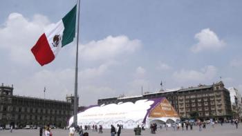 Muestra Zócalo capitalino maquetas semifinalistas de la Ofrenda Monumental de Día de Muertos