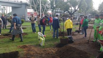 La alcaldía de Coyoacán se sumó a una jornada más del Reto Verde