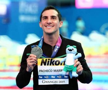 Conquista Rommel Pacheco la plata en Gwangju 2019