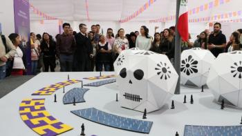 Invita Jefa de Gobierno a participar en la consulta popular para elegir Ofrenda Monumental de Día de Muertos 2019