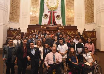 El Parlamento para Personas con Discapacidad organizado por el Congreso de la Ciudad