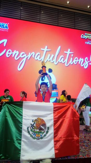 Triunfa en China talento infantil apoyado por Iztapalapa