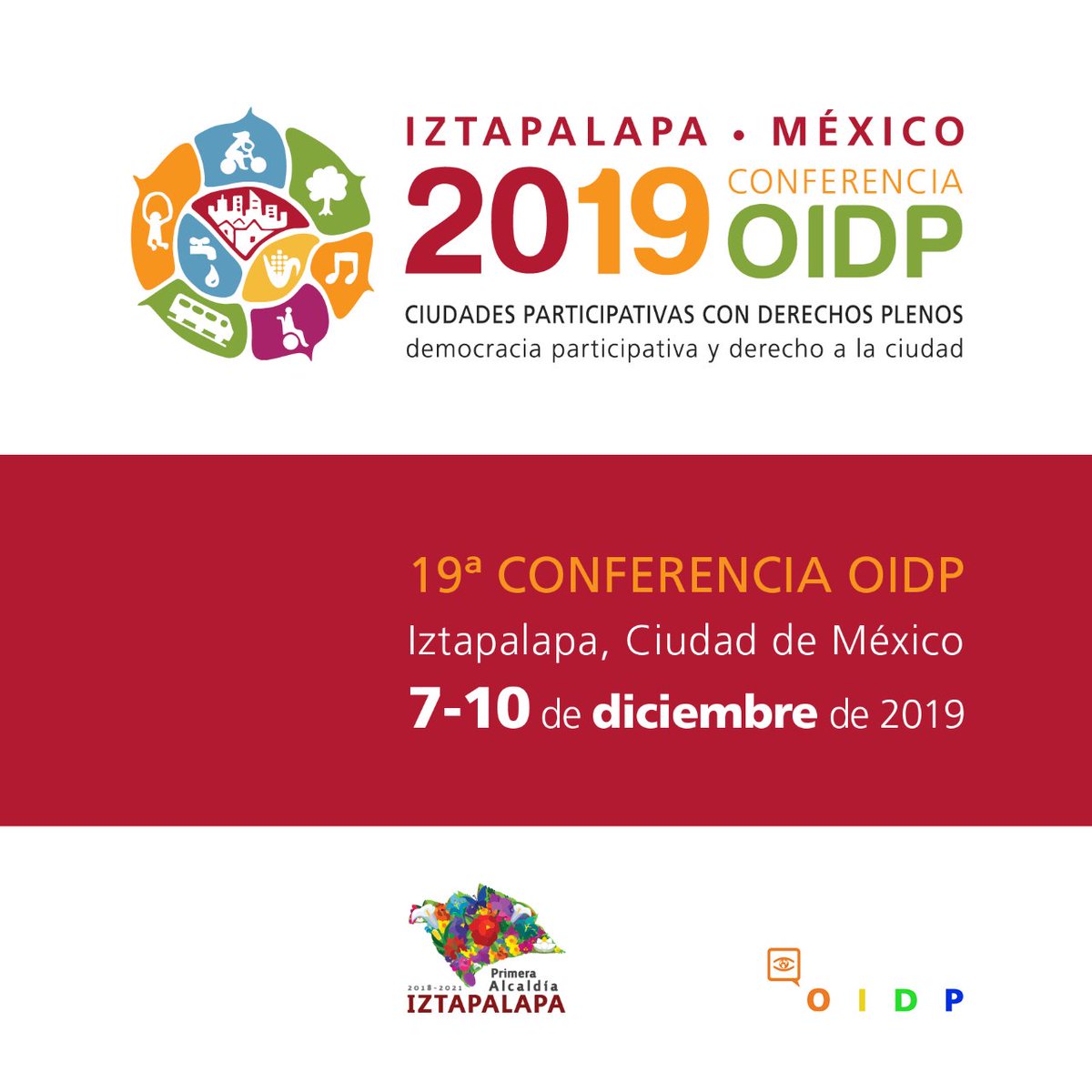 La Comisión de Participación Ciudadana invita a la ciudadanía a presentar propuestas de sesiones para la 19 Conferencia del OIDP