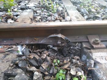 Incidencia en la vía del Tren Ligero tramo entre estaciones Periférico y Xomalli dirección Tasqueña