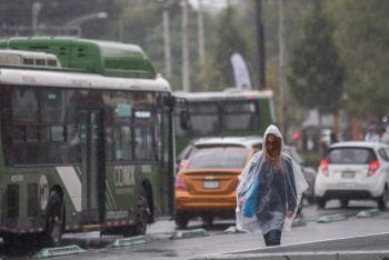 Lluvias ligeras por la noche al Sur y Poniente de la Capital