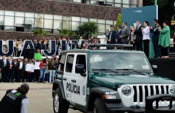 Refuerza Gobierno de la CDMX Patrullaje en Cuajimalpa con 21 Vehículos Nuevos