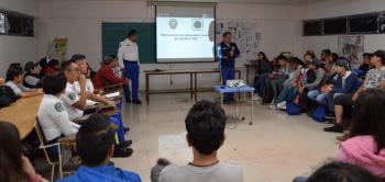 Socorristas del ERUM de la SCC realizan Simulacro Triage durante "Las Brigadas Juveniles"