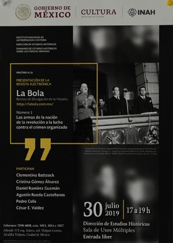 Nace "La Bola", revista electrónica especializada en divulgación de la historia