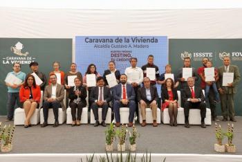 Inauguración de la Caravana de la Vivienda