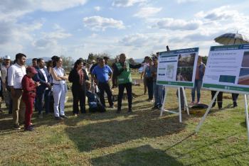 Presentan Clara Brugada y Claudia Sheinbaum Proyecto de Transformación del Parque Cuitláhuac