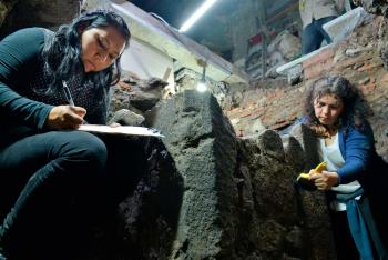 Descubren restos de una vivienda construida poco después de la Conquista