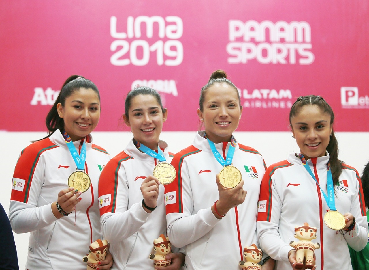 Paola Longoria máxima medallista de oro para México en Juegos Panamericanos