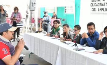 Sesiona Gabinete de Seguridad en San Pedro Xalpa II