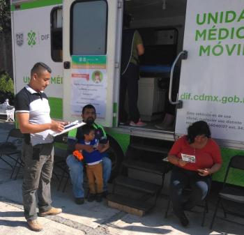 SSC y DIF Capitalina realizan Jornada de Salud en la Alcaldía Milpa Alta