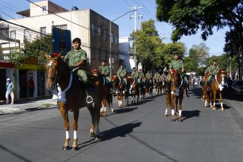 Conmemoran 172 años de la Batalla de Churubusco