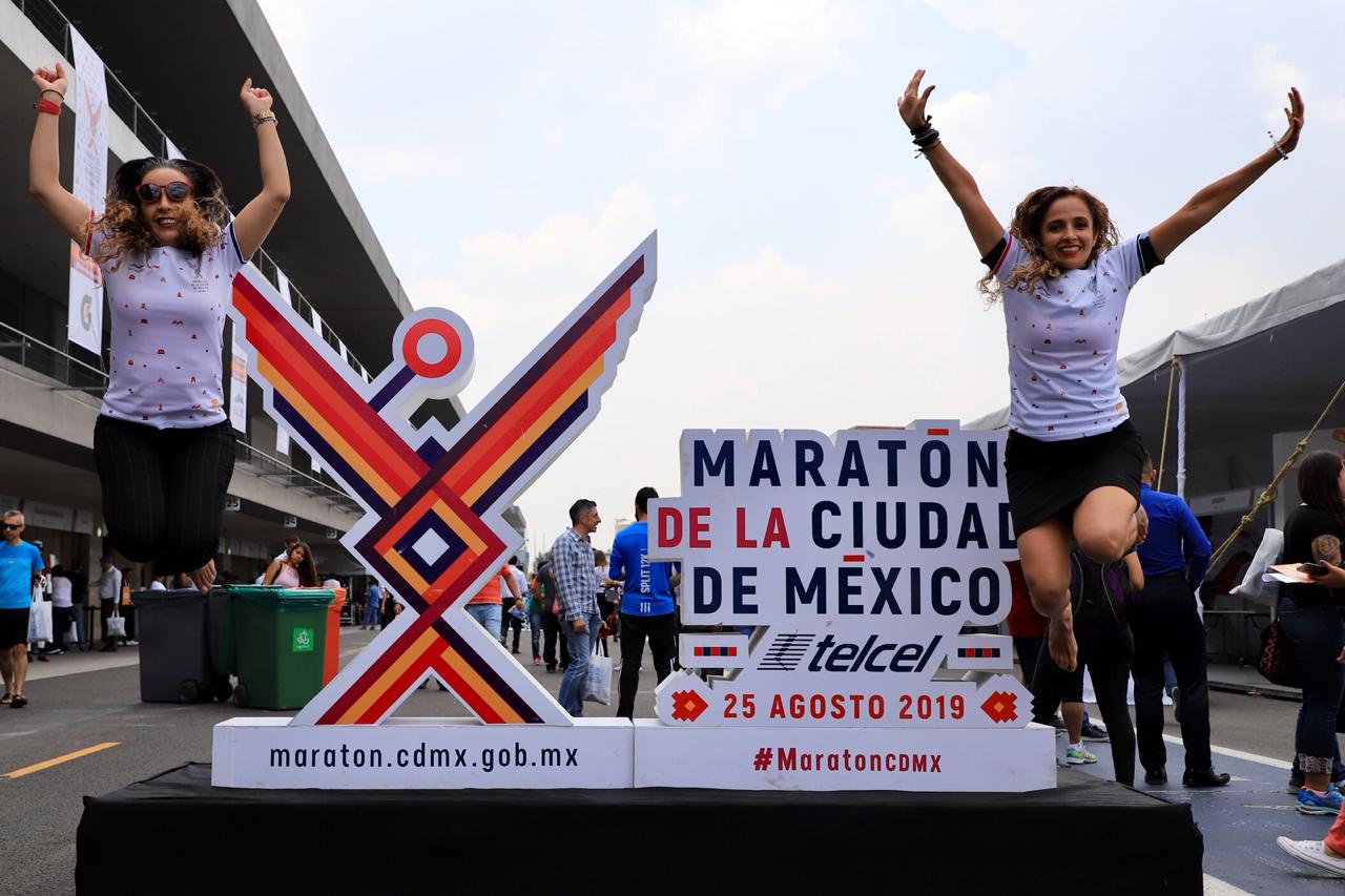 En marcha la Expo Maratón Ciudad de México Telcel 2019