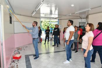 Mejoramos instalaciones educativas para los más pequeños de la casa