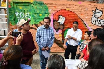 Organizan recorrido para atender las necesidades de la Colonia Coltongo