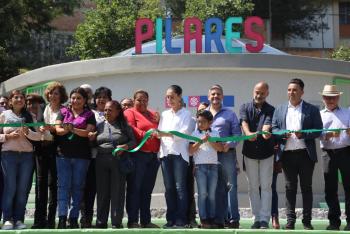 Inaugura Claudia Sheinbaum dos nuevos PILARES en la alcaldía Iztapalapa