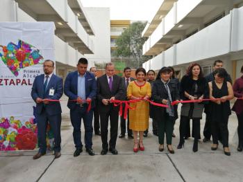 Con entrega de escuela rehabilitada la Alcaldesa de Iztapalapa y el Director del INIFED inauguran el Ciclo Escolar 2019-2020
