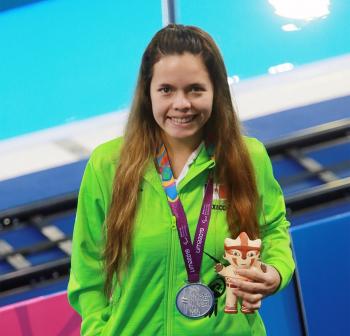 Brilla Naomi Somellera en segunda jornada de para natación en Lima 2019