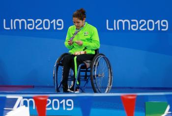 Se consagra Nesbith Vázquez campeona parapanamericana en Lima 2019