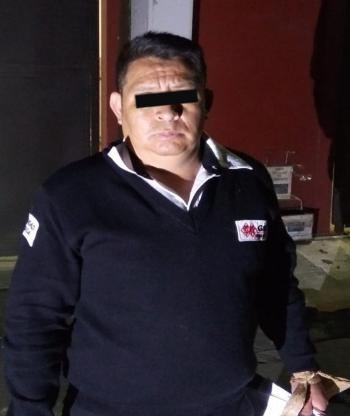SSC detiene a Guardia de Seguridad por su probable participación con el robo de un Cajero Automático en Iztapalapa