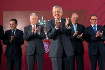 Presidente López Obrador anuncia acuerdo con empresas de gasoductos
