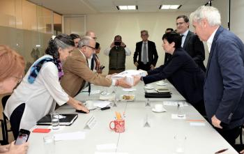 Recibe INAH proyectos para restauración de dos inmuebles dañados por sismos de la Universidad de Roma Tre