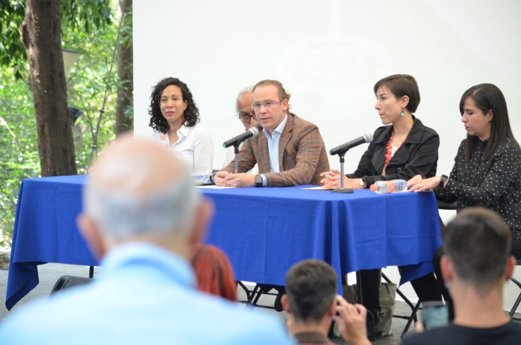 Santiago Taboada, alcalde en Benito Juárez, anuncia el programa Blindar tu Parque