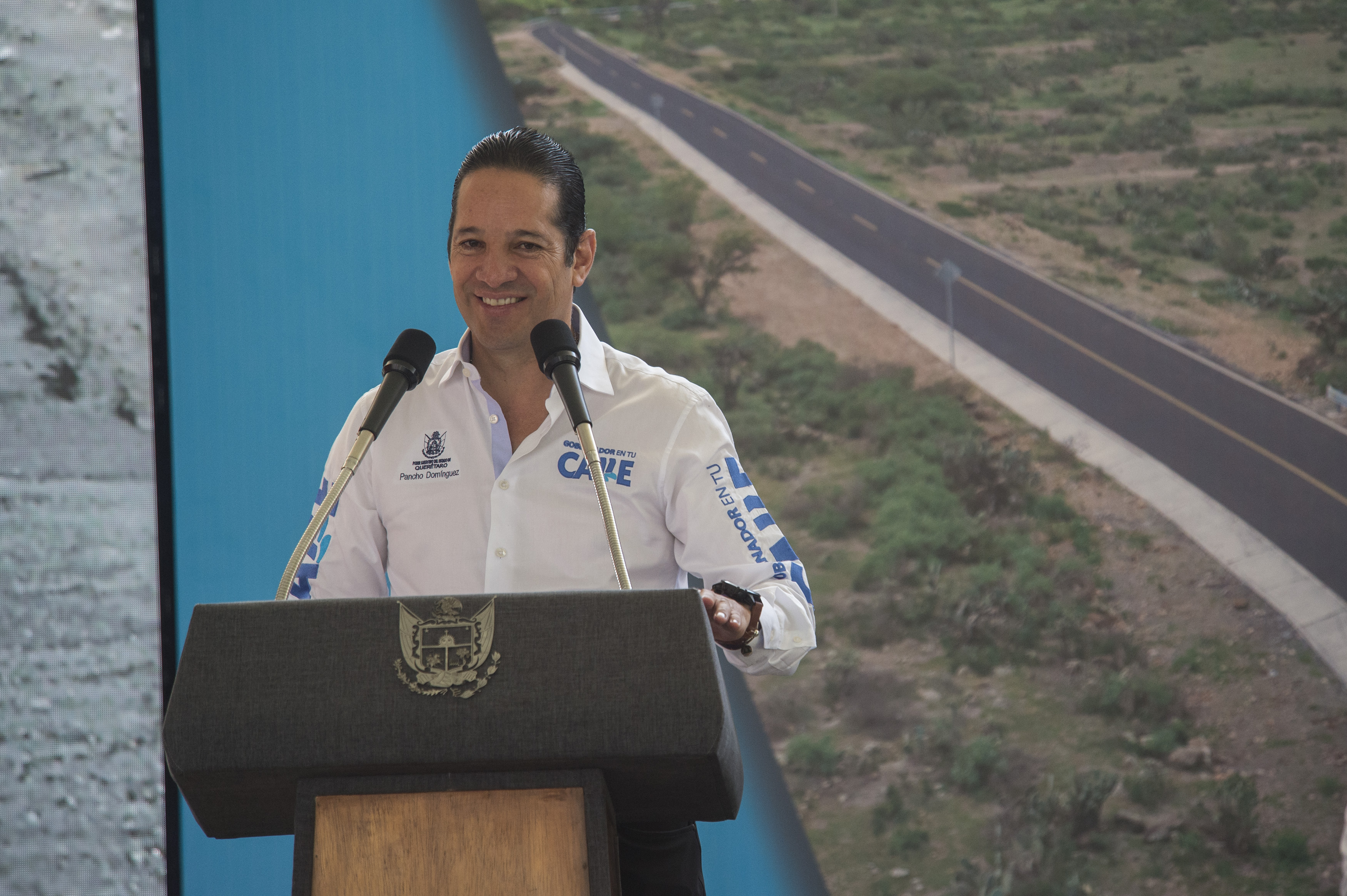 Inaugura Gobernador caminos que mejoran la vida de 5 mil 500 habitantes de Colón