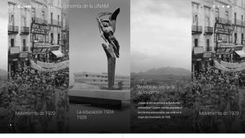 Presentan el Portal 90 Años de Autonomía de la UNAM