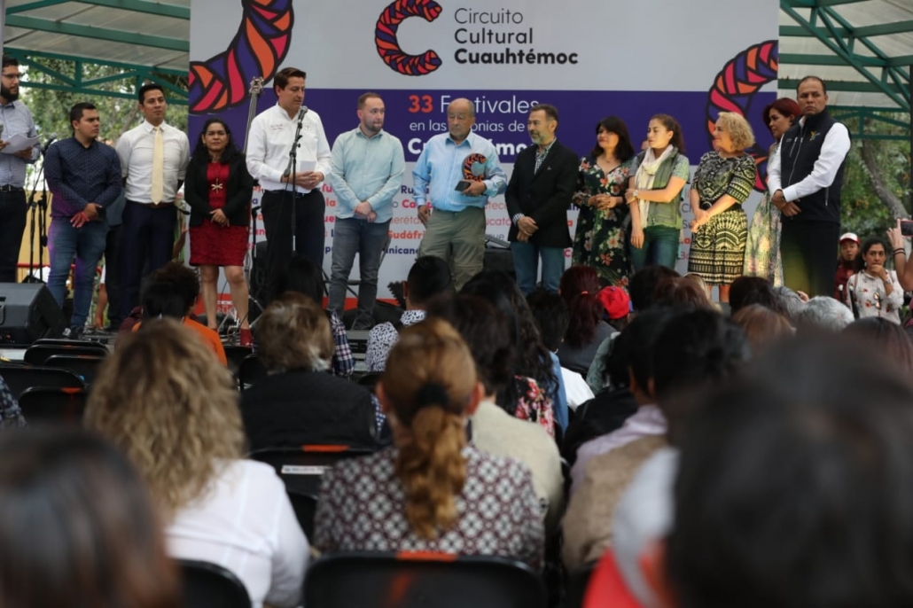 Con actividades culturales la Alcaldía Cuauhtémoc trabaja en la prevención del delito