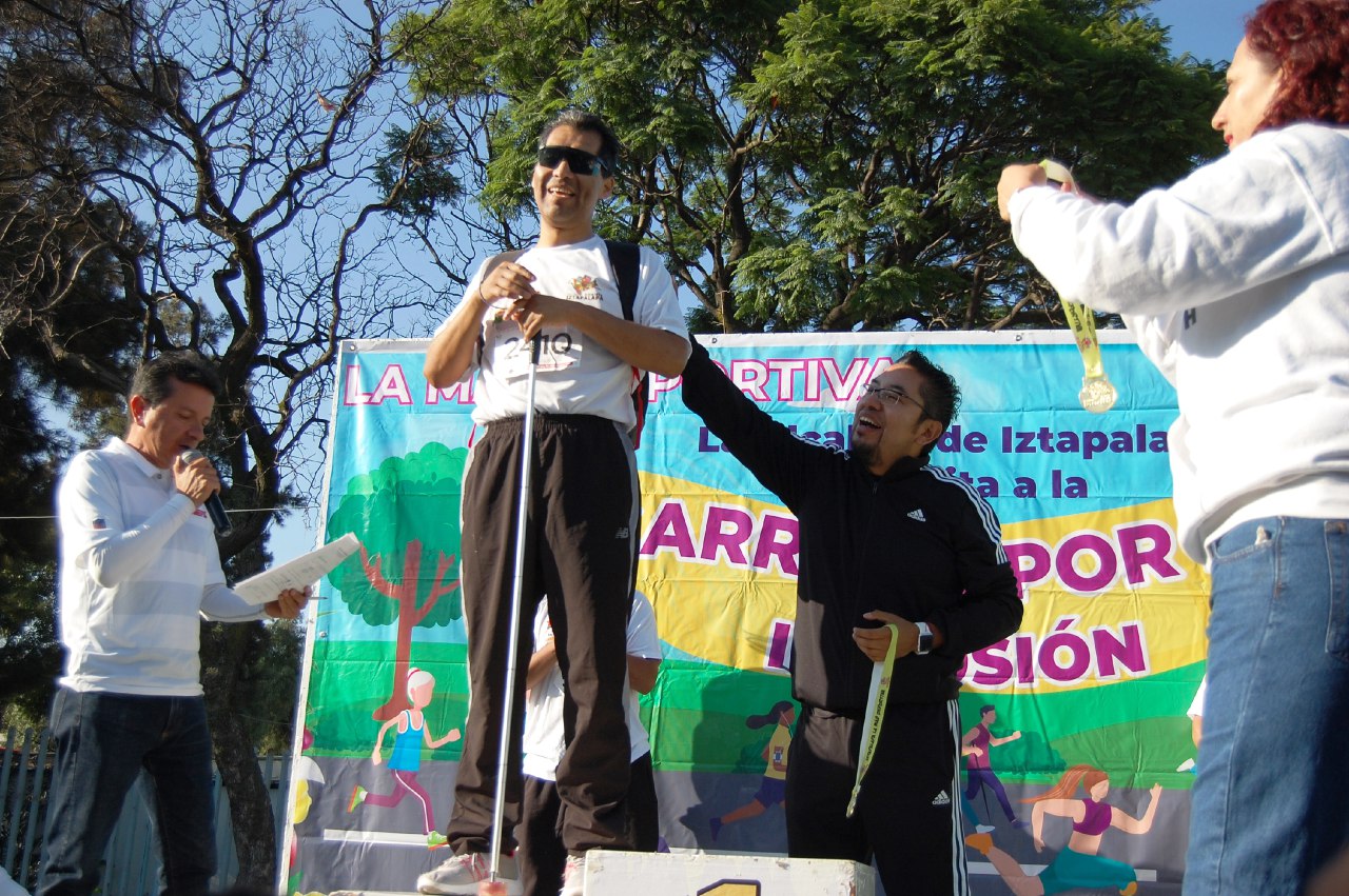 Tres Mil Participantes celebraron la Carrera por la Inclusión en Iztapalapa