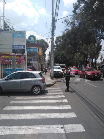 SSC implementó en la Alcaldía Coyoacán un dispositivo de recuperación de espacios y vialidades