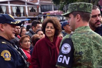 La Guardia Nacional llega a Tlalpan