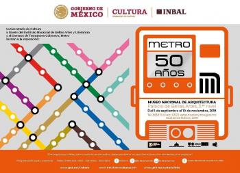 La CDMX conmemora 50 años del Metro