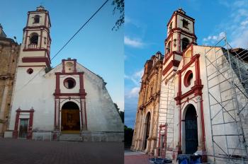 INAH restaura joya de la arquitectura religiosa en Guerrero dañada por los sismos de 2017