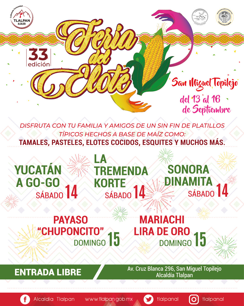 Tlalpan celebrará Feria del Elote - NTCD Noticias