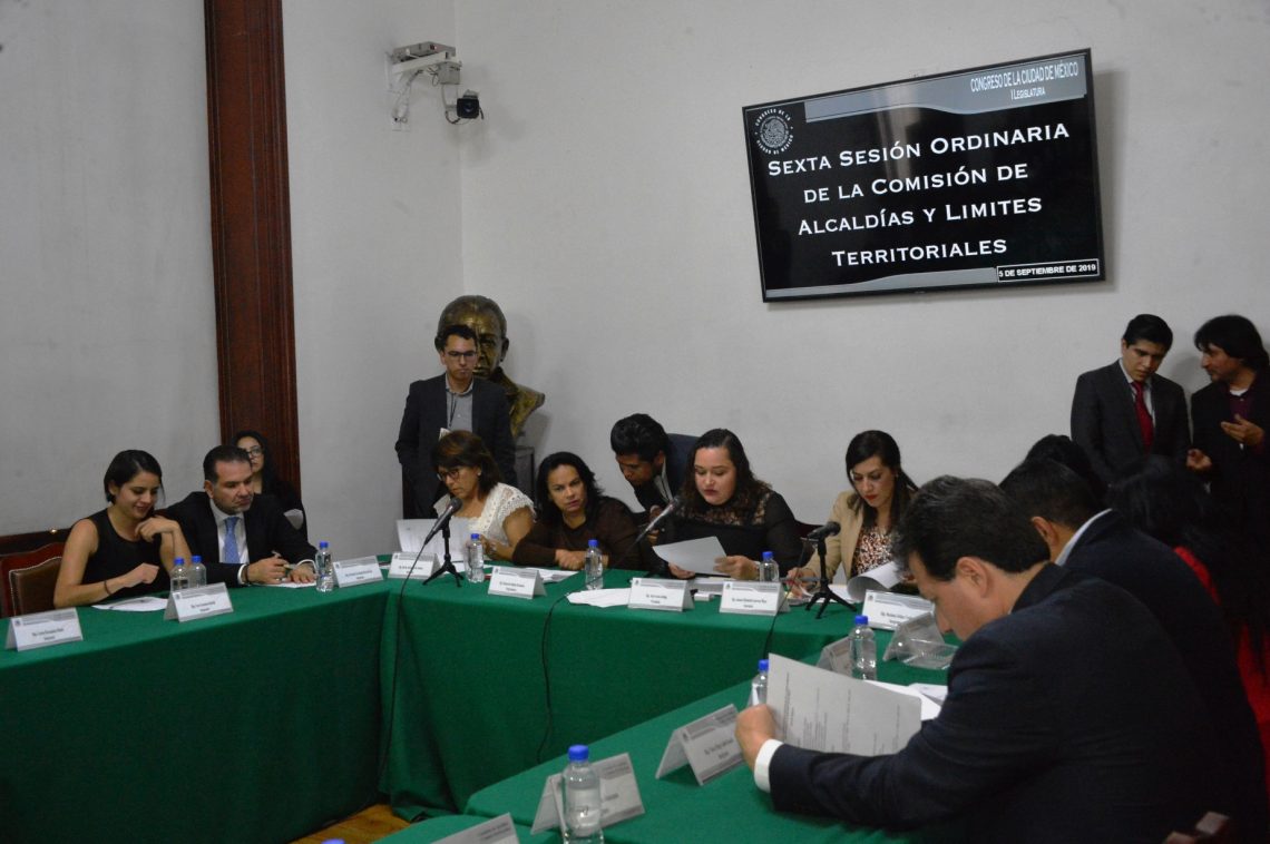 Diputados locales aprueban los trabajos para definir la división territorial de las demarcaciones en el marco del mandato constitucional