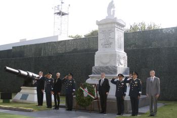 Recuerdan en Los Pinos la Batalla del Molino del Rey